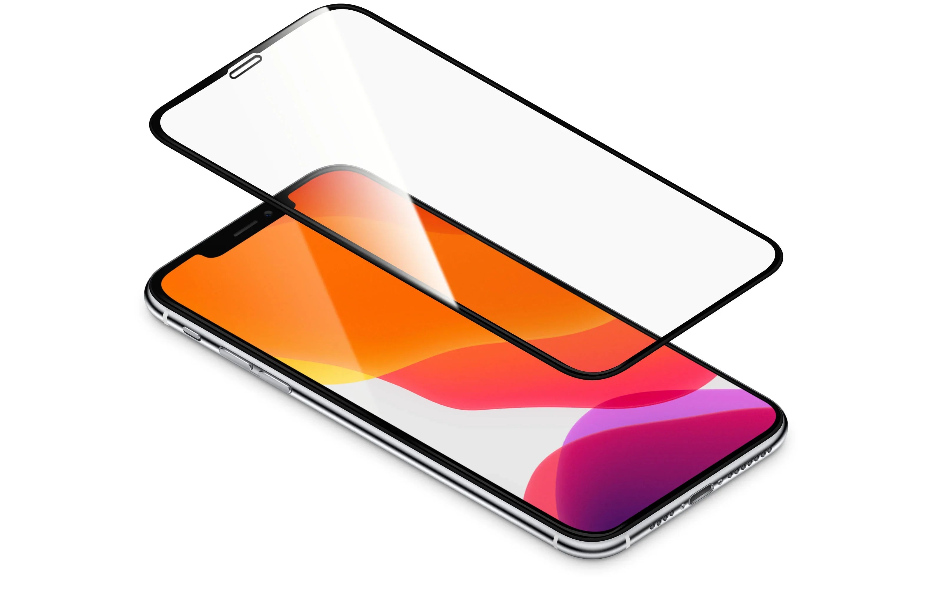 Torrii Bodyglass Full Coverage Curved For iPhone 11 Pro Max - Black - Tashqila Torrii Bodyglass Full Coverage Curved For iPhone 11 Pro Max - Black - Tashqila